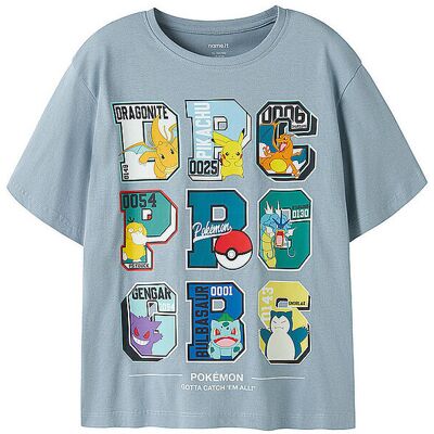 NAME IT Jungen T-Shirt NKMJULIO hellblau 146-152 B NAME IT Jungen T-Shirt NKMJULIO hellblau 146-152 B