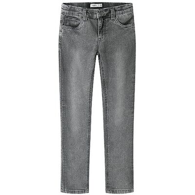 NAME IT Jungen Jeans Slim Fit NKMTHEO grau 122 B NAME IT Jungen Jeans Slim Fit NKMTHEO grau 122 B