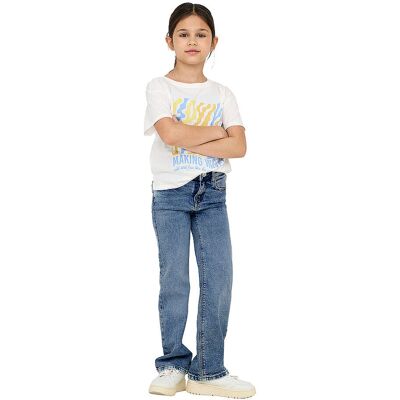 ONLY Mädchen Jeans Wide Leg KOGJUICY hellblau 158 B ONLY Mädchen Jeans Wide Leg KOGJUICY hellblau 158 B