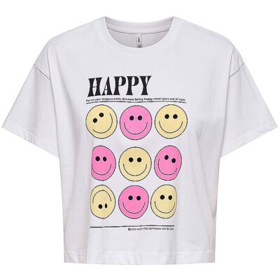 ONLY Mädchen T-Shirt KOGANNBEL weiss 158-164 B ONLY Mädchen T-Shirt KOGANNBEL weiss 158-164 B