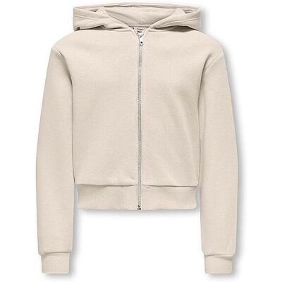 ONLY Mädchen Sweatjacke KOGSWEAT beige 146-152 B ONLY Mädchen Sweatjacke KOGSWEAT beige 146-152 B