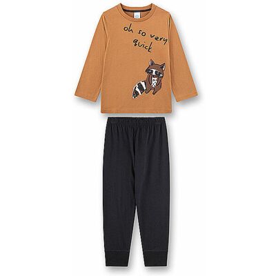 SANETTA Jungen Pyjama hellbraun 116 B SANETTA Jungen Pyjama hellbraun 116 B