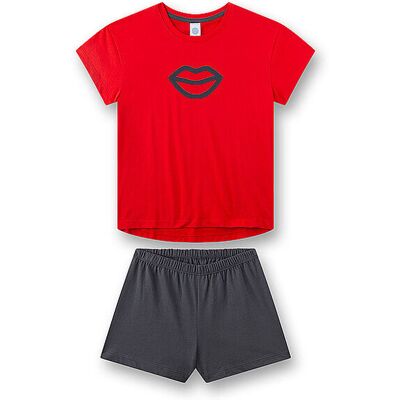SANETTA Mädchen Pyjama rot 164 B SANETTA Mädchen Pyjama rot 164 B