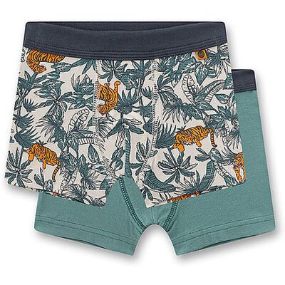 SANETTA Jungen Pants 2er Pkg. kalk olive 104 B SANETTA Jungen Pants 2er Pkg. kalk olive 104 B