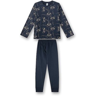SANETTA Kinder Pyjama dunkelblau 152 B SANETTA Kinder Pyjama dunkelblau 152 B