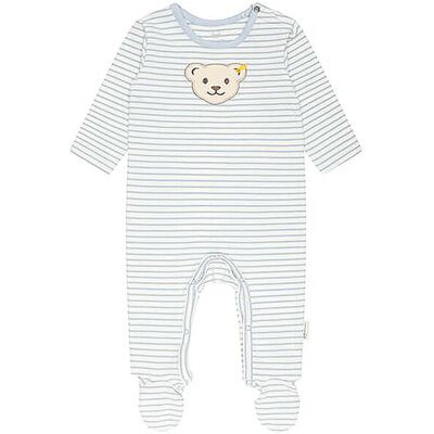 STEIFF Baby Strampler hellblau 80 B STEIFF Baby Strampler hellblau 80 B