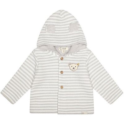 STEIFF Baby Strickjacke hellgrau 86 B STEIFF Baby Strickjacke hellgrau 86 B