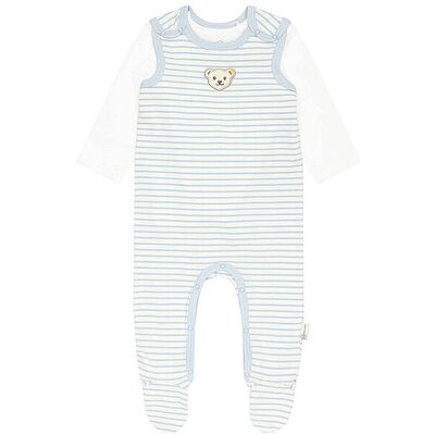 STEIFF Baby Set Strampler und Shirt hellblau 62 B STEIFF Baby Set Strampler und Shirt hellblau 62 B