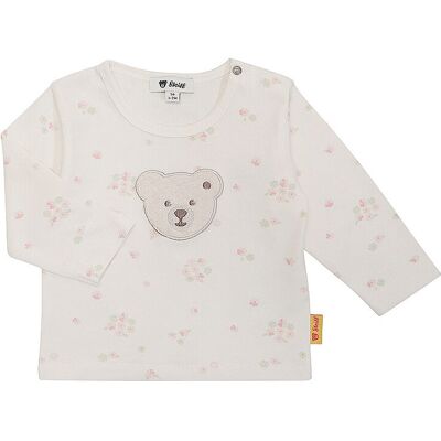 STEIFF Baby Mädchen Langarmshirt creme 56 B STEIFF Baby Mädchen Langarmshirt creme 56 B
