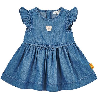STEIFF Baby Mädchen Kleid blau 56 B STEIFF Baby Mädchen Kleid blau 56 B
