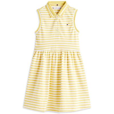 Tommy Hilfiger Mädchen Kleid gelb 152 B Tommy Hilfiger Mädchen Kleid gelb 152 B
