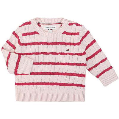 Tommy Hilfiger Baby Strickjacke rosa 74 B Tommy Hilfiger Baby Strickjacke rosa 74 B