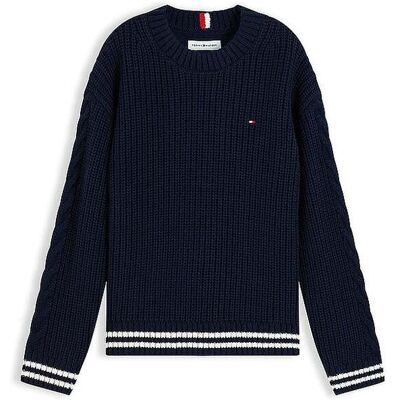 Tommy Hilfiger Jungen Pullover dunkelblau 176 B Tommy Hilfiger Jungen Pullover dunkelblau 176 B
