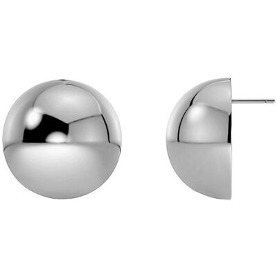 EDBLAD Ohrstecker BEAD STUDS Maxi Steel silber W EDBLAD Ohrstecker BEAD STUDS Maxi Steel silber W