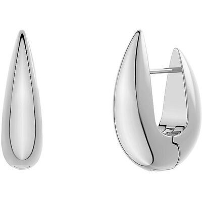 EDBLAD Ohrringe CREST HOOPS Large Steel silber W EDBLAD Ohrringe CREST HOOPS Large Steel silber W