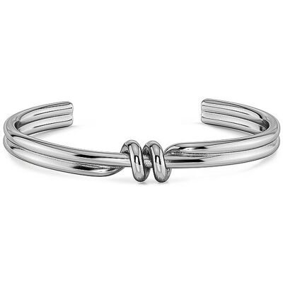 EDBLAD Drehbarer Armreif steel silber L W EDBLAD Drehbarer Armreif steel silber L W