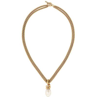 EDBLAD Halskette SWIVEL PEARL Large gold gold W EDBLAD Halskette SWIVEL PEARL Large gold gold W
