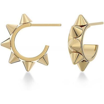 EDBLAD Ohrringe PEAK CREOLES MINI Gold gold W EDBLAD Ohrringe PEAK CREOLES MINI Gold gold W