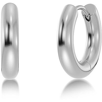 EDBLAD Ohrringe CHUNCKY HOOPS Small Steel silber W EDBLAD Ohrringe CHUNCKY HOOPS Small Steel silber W