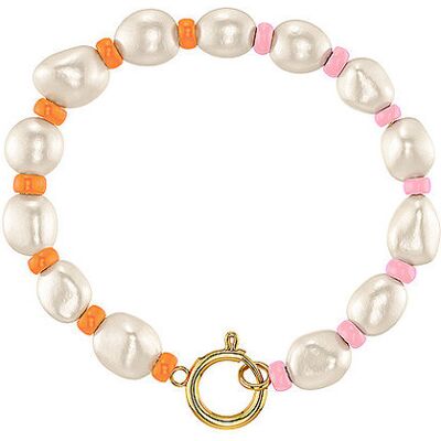EDBLAD Armband VOYAGE Pink Orange Gold gold L W EDBLAD Armband VOYAGE Pink Orange Gold gold L W