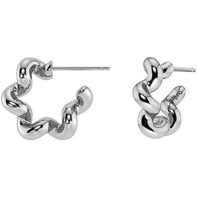 EDBLAD Ohrringe SPIRAL HOOPS Small Silver silber W EDBLAD Ohrringe SPIRAL HOOPS Small Silver silber W