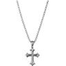 Warpedsense Halskette Small Cross Silber Eg