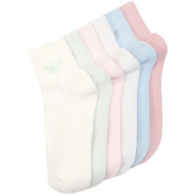 Adidas ORIGINALS Socken 6er Pkg. wonmau/lingrn/greone bunt M W Adidas ORIGINALS Socken 6er Pkg. wonmau/lingrn/greone bunt M W