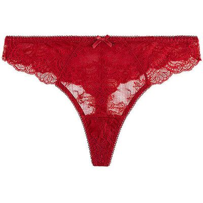 AUBADE String DANSE DES SENS irrestistible red rot 36 W AUBADE String DANSE DES SENS irrestistible red rot 36 W
