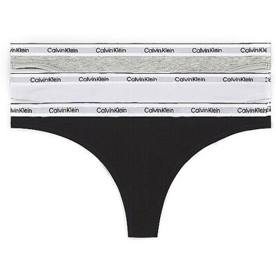 Calvin KLEIN String 3er Pack multi schwarz S W Calvin KLEIN String 3er Pack multi schwarz S W