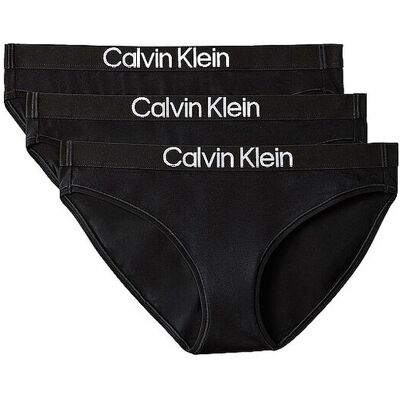 Calvin KLEIN Slip 3er Pack black schwarz S W Calvin KLEIN Slip 3er Pack black schwarz S W