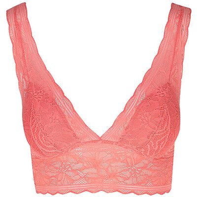 CHANTELLE Bustier FLORAL TOUCH coral koralle XL W CHANTELLE Bustier FLORAL TOUCH coral koralle XL W