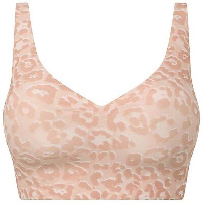 CHANTELLE BH ohne Bügel SOFTSTRETCH POWER leo blush beige S W CHANTELLE BH ohne Bügel SOFTSTRETCH POWER leo blush beige S W