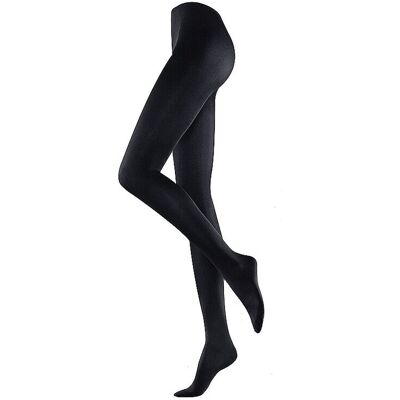 FALKE Feinstrumpfhose SEIDENGLATT 80 DEN marine blau L W FALKE Feinstrumpfhose SEIDENGLATT 80 DEN marine blau L W