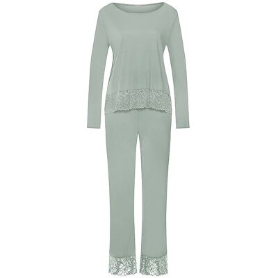 HANRO Pyjama AZELIA hellgrün S W HANRO Pyjama AZELIA hellgrün S W