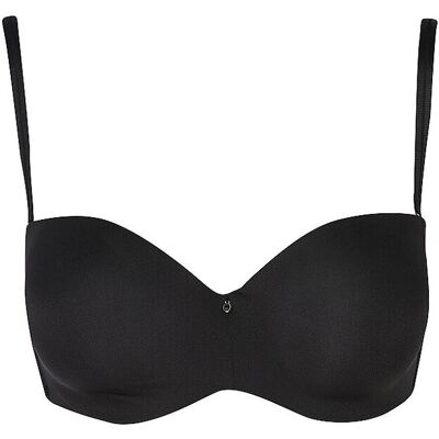 LASCANA Bandeau BH PERFECT BASIC black schwarz 80A W LASCANA Bandeau BH PERFECT BASIC black schwarz 80A W
