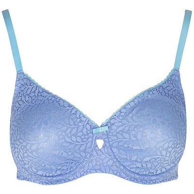 LASCANA Minimizer BH NUANCE cornflower b blau 70C W LASCANA Minimizer BH NUANCE cornflower b blau 70C W