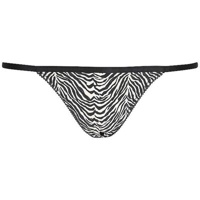 LOVE STORIES Slip WILD ROSE Zebra Print schwarz L W LOVE STORIES Slip WILD ROSE Zebra Print schwarz L W