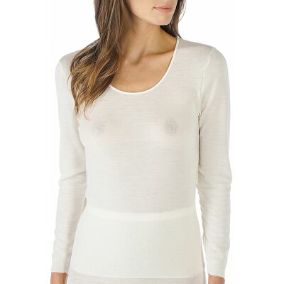 MEY Langarmshirt EXQUISITE weiss creme 46 W MEY Langarmshirt EXQUISITE weiss creme 46 W