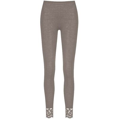 MEY Loungewear Leggings WOOL LOVE deep taupe hellbraun XXS/XS W MEY Loungewear Leggings WOOL LOVE deep taupe hellbraun XXS/XS W