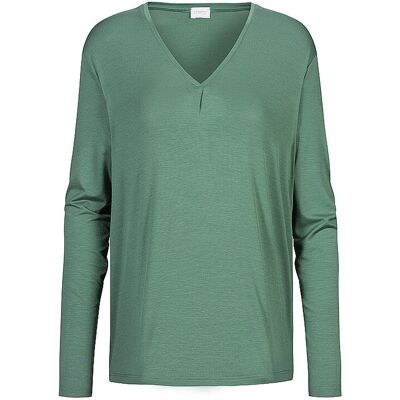 MEY Langarmshirt PURE CHIC peat moss grün XL W MEY Langarmshirt PURE CHIC peat moss grün XL W