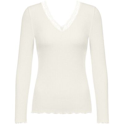MEY Langarmshirt WOOL EXPRESSIVE oatmilk rosa L W MEY Langarmshirt WOOL EXPRESSIVE oatmilk rosa L W