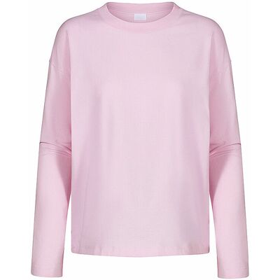 MEY Pyjamashirt SOLID LOVE soft pink rosa M W MEY Pyjamashirt SOLID LOVE soft pink rosa M W
