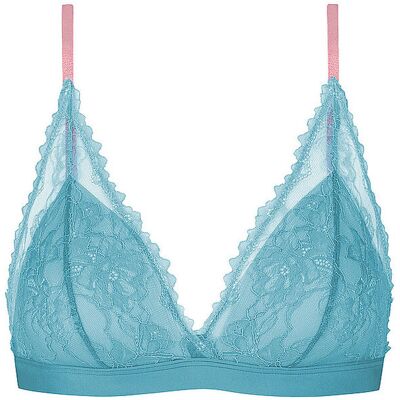 MEY BH ohne Bügel POETRY STYLE teal dream blau XL W MEY BH ohne Bügel POETRY STYLE teal dream blau XL W