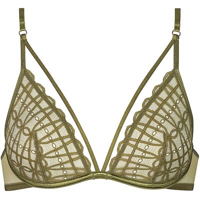 MEY BH mit Bügel CAPTIVATING golden fern olive 80D W MEY BH mit Bügel CAPTIVATING golden fern olive 80D W