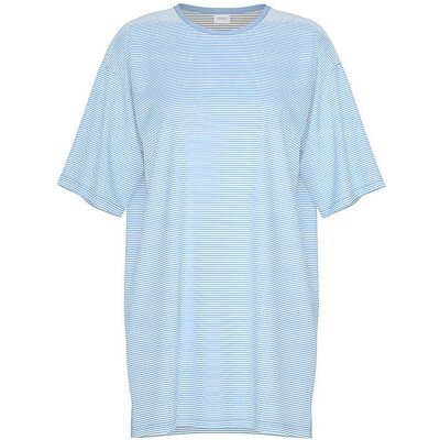 MEY Nachthemd - Sleepshirt SIMPLE STRIPES alice blue hellblau 44 W MEY Nachthemd - Sleepshirt SIMPLE STRIPES alice blue hellblau 44 W