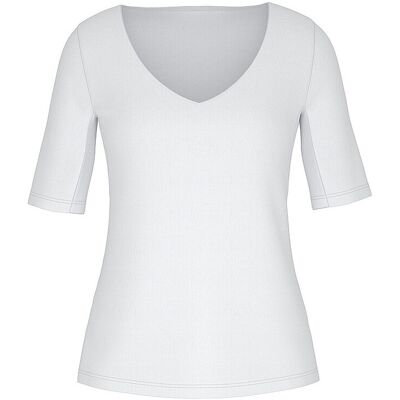 MEY T-Shirt BLAZERSHIRT weiss weiss S W MEY T-Shirt BLAZERSHIRT weiss weiss S W
