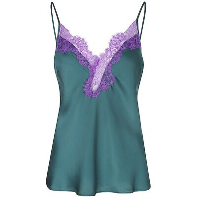MEY Top - Camisole POETRY LUXURY mystic jade dunkelgrün XL W MEY Top - Camisole POETRY LUXURY mystic jade dunkelgrün XL W