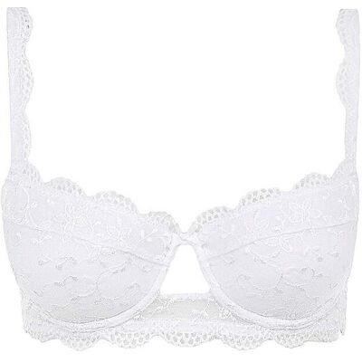 NINA VON C Dirndl-BH SILVER EDITION weiss weiss 75D W NINA VON C Dirndl-BH SILVER EDITION weiss weiss 75D W
