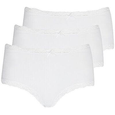NINA VON C Taillenslip 3er-Pkg. COSY weiss weiss 46 W NINA VON C Taillenslip 3er-Pkg. COSY weiss weiss 46 W