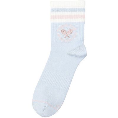 OOLEY Socken LILLY tennis club hellblau 39-43 W OOLEY Socken LILLY tennis club hellblau 39-43 W